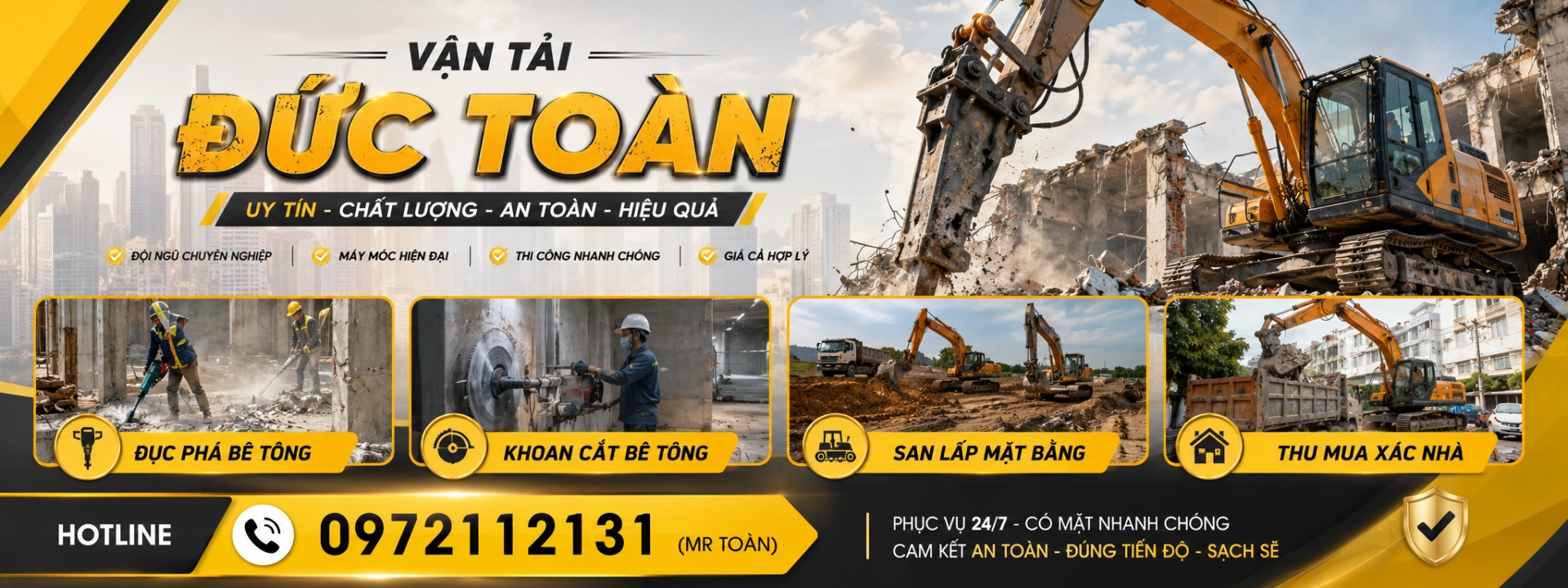 đập tường giá rẻ Quận 5